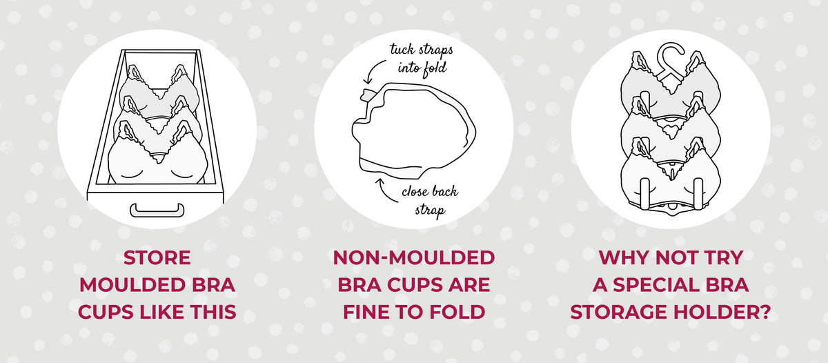 Here's Why You Should Never Fold Your Bras (And How To Store Them