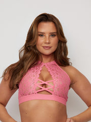 Elektra Bralette : Rose Pink