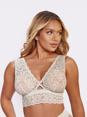 Ivy Bralette : Silvery Green