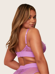 Abigail Bralette : Amethyst Orchid