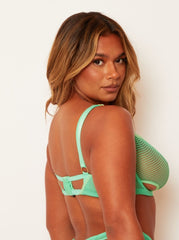 Aphrodite Bra : Apple Green