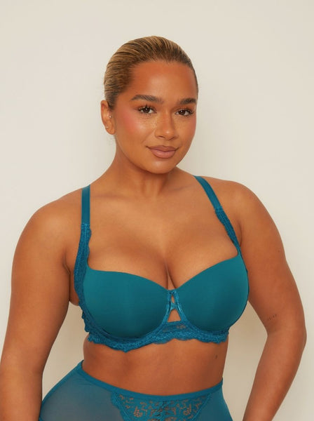 Daley The essential everyday T shirt Lace Bra for bigger busts