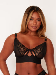 Delaney Bra : Midnight Black