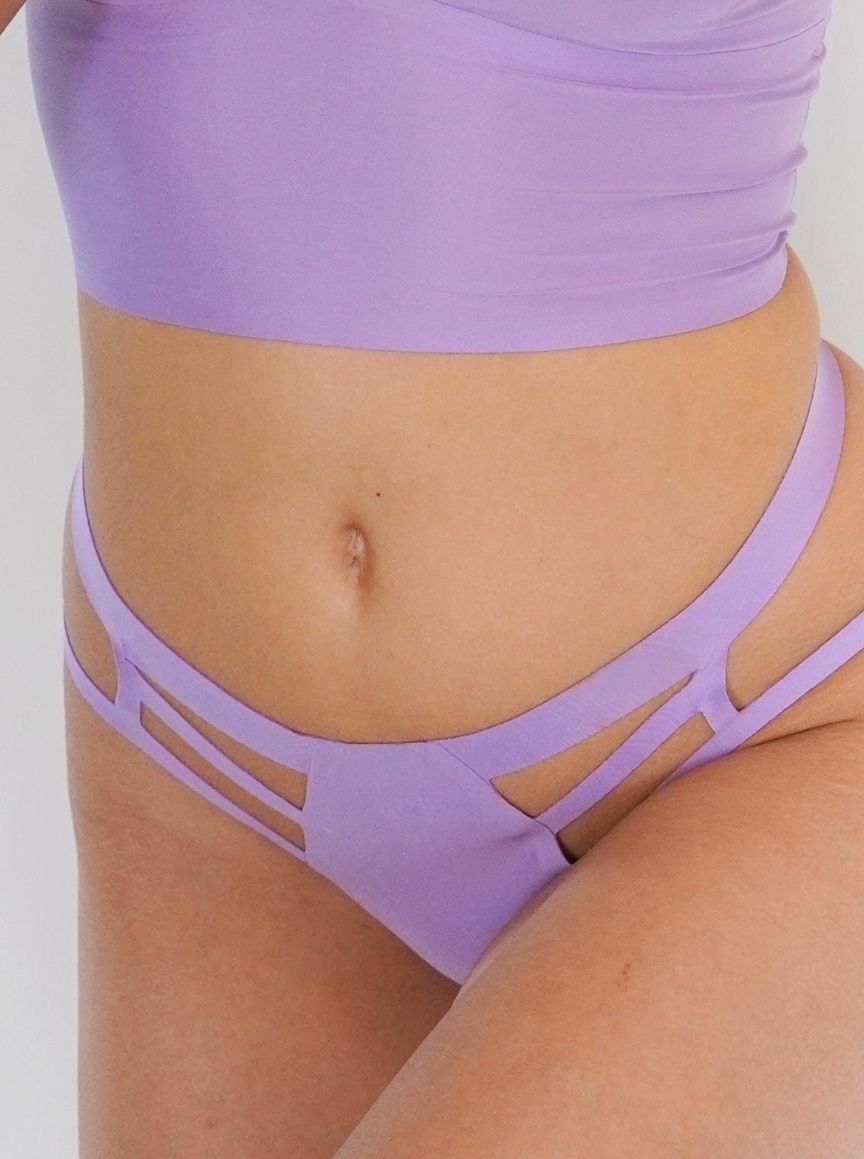 Andie lavender eco friendly thong